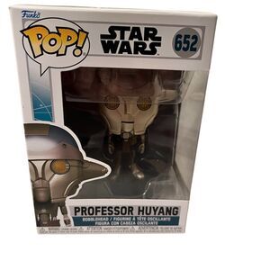 Funko Pop Star Wars Ahsoka Professor Huyang #652 Vinyl Figure New In Box